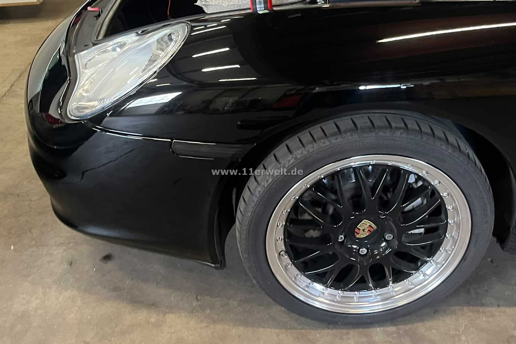 LED Seitenblinker rauchgrau für Porsche 996 und 986 Boxster