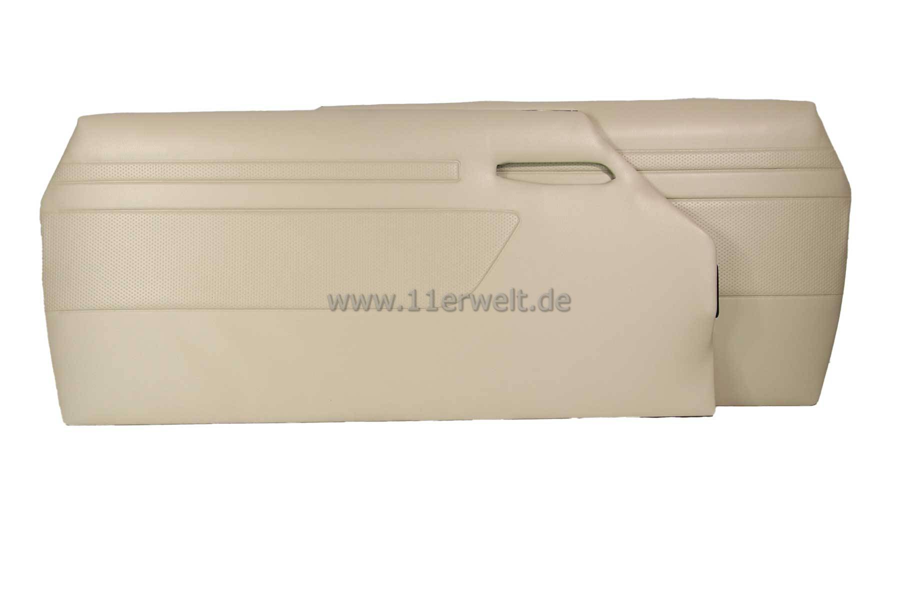1 Set Türverkleidungen in creme für Mercedes SL R107