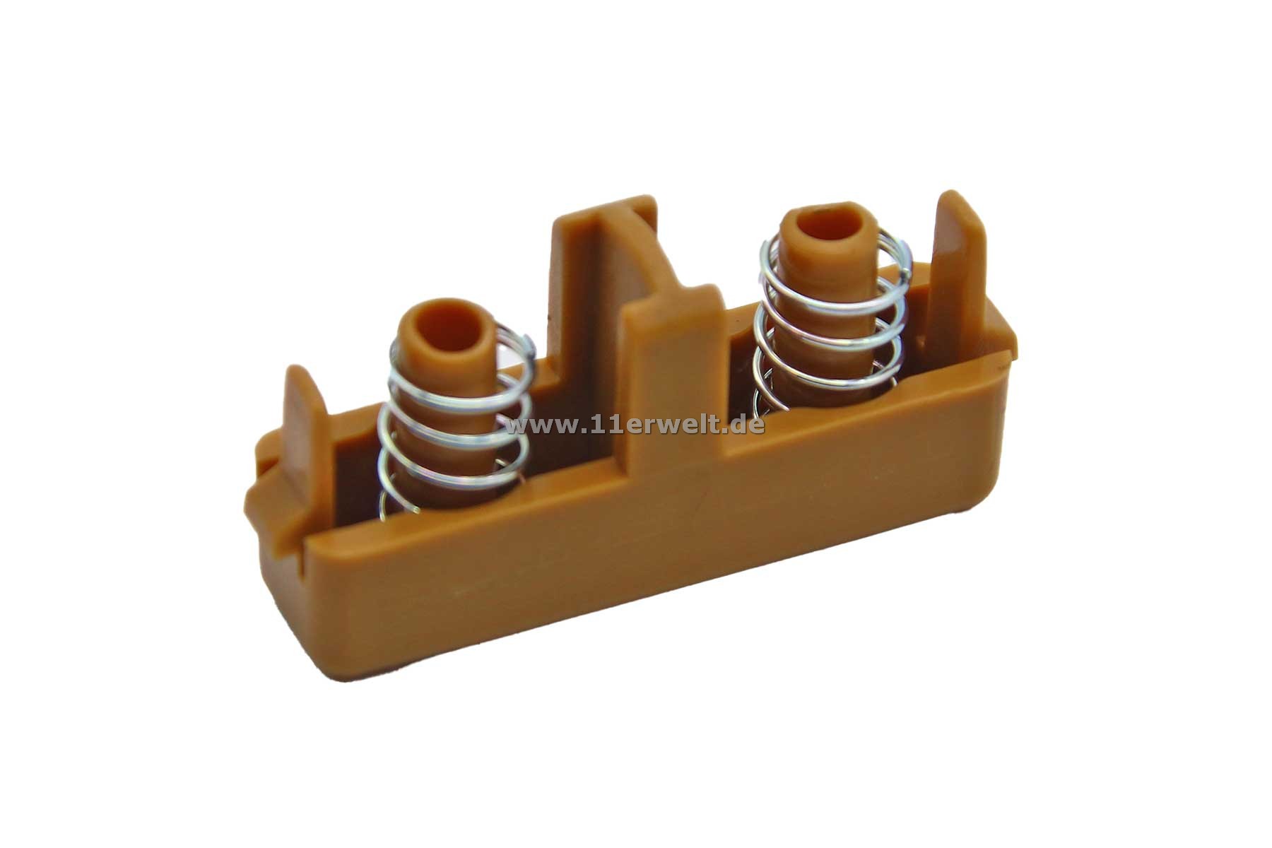 Entriegelungsknopf Mittelkonsole Mercedes SL R129 in palomino inkl. Federn