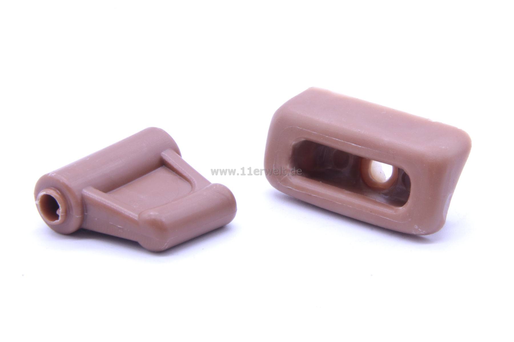 Halter - Clips zur Befestigung der Sonnenblende Mercedes R107 palomino