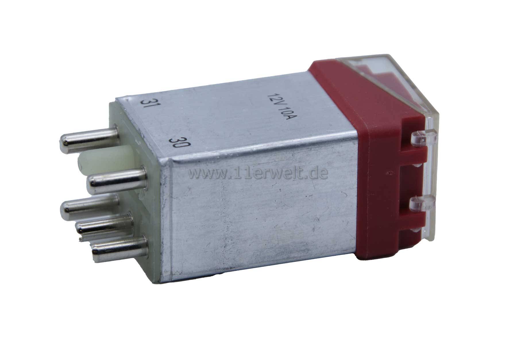 Ejoyous Überlastschutzrelais 2015403745 – Motorschutzrelais Für Mercedes R107, R129, W124, W126, W201, ABS+Metall, Original-Ersatz