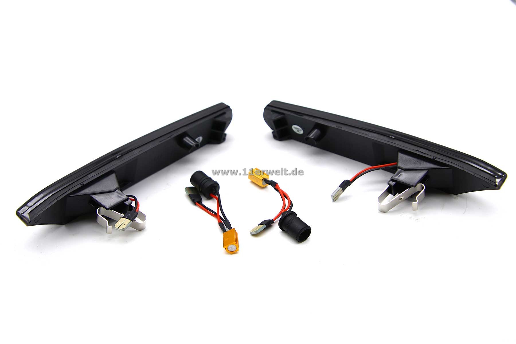 LED Seitenblinker rauchgrau für Porsche 996 und 986 Boxster