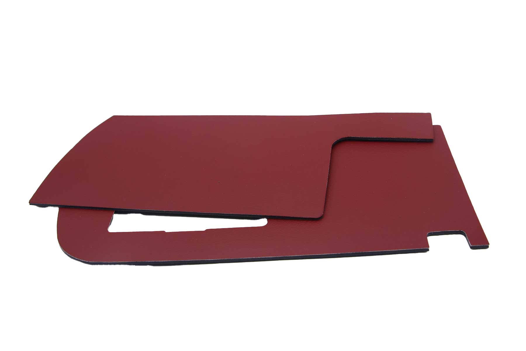 Fußraumverkleidung - Fussleiste Mercedes R107 / C107 burgund rot