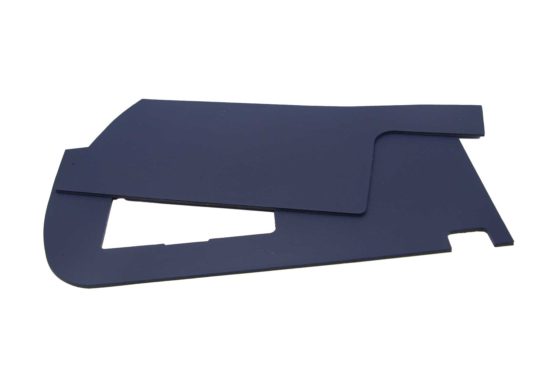 Fußraumverkleidung - Fussleiste Mercedes R107 / C107 blau