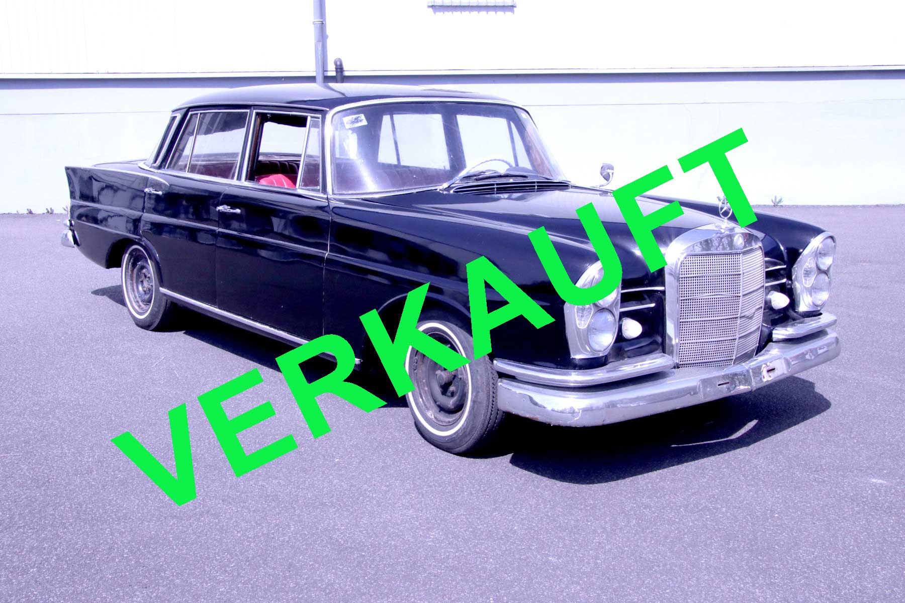 ++Verkauft++ Mercedes W111 220S BJ 1963 zum Restaurieren