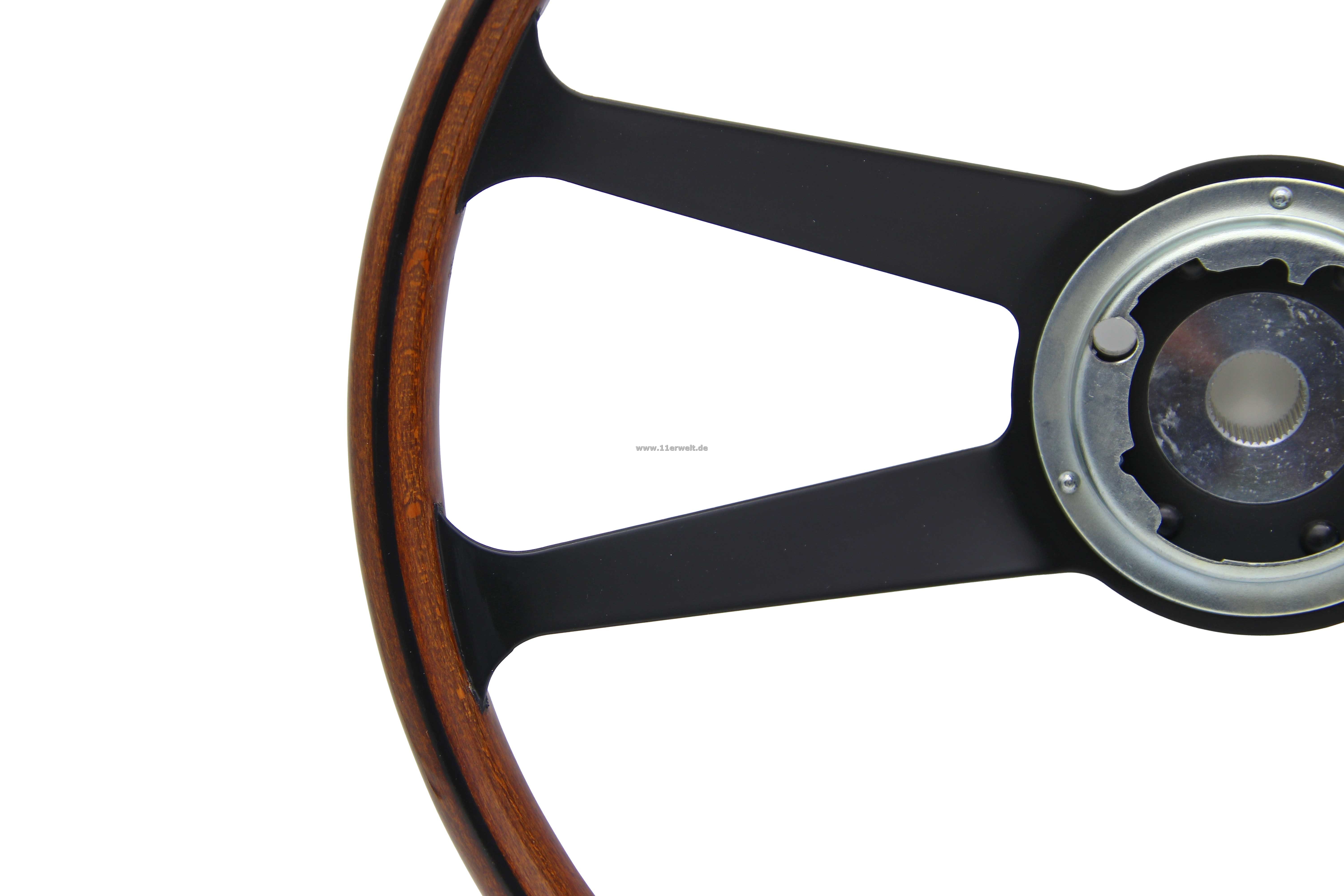 Lenkrad mit Holzkranz für Porsche 911, 912 und 914, Ø 394 mm (15,5")