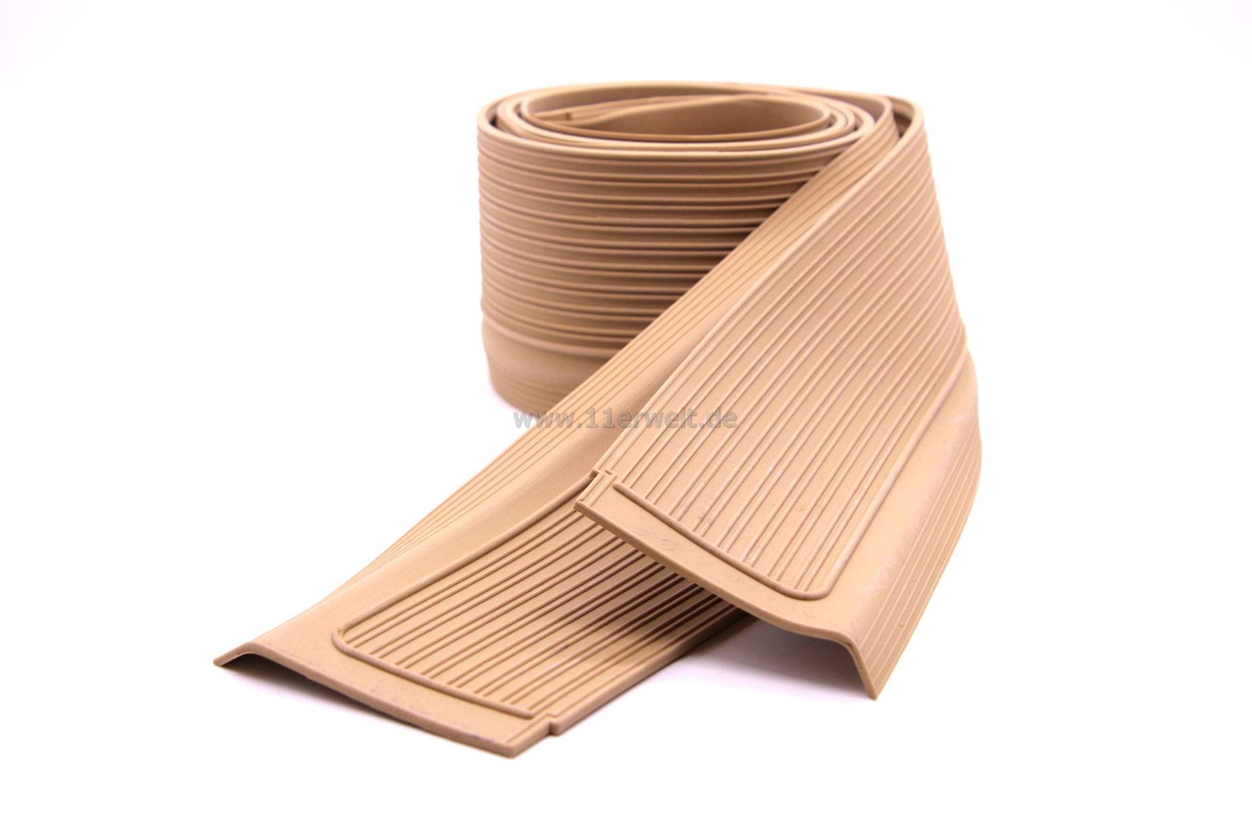 Türgummi Schwellergummi Einstiegsschutz für Mercedes R107 beige