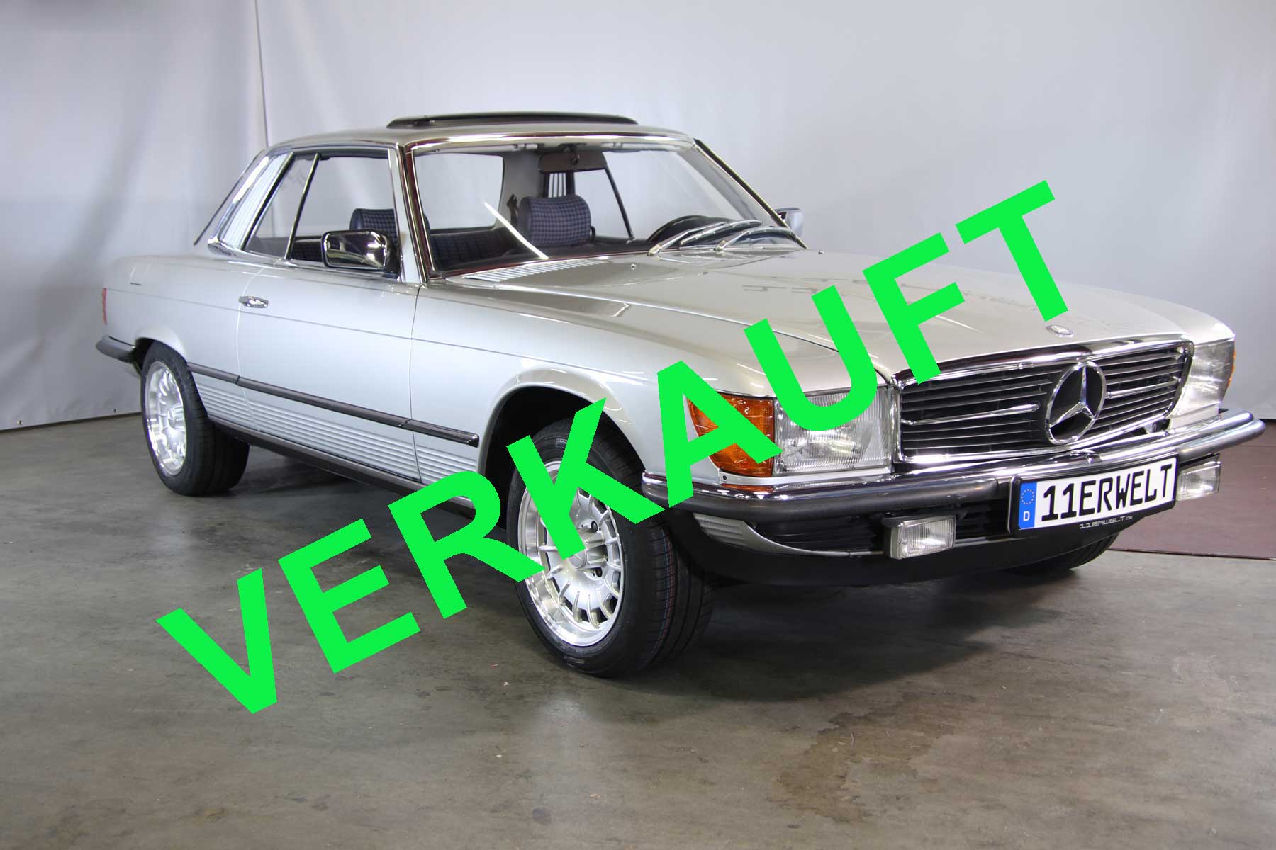 ++VERKAUFT++ Mercedes 280SLC silber, TOP Zustand nur 71.013 KM