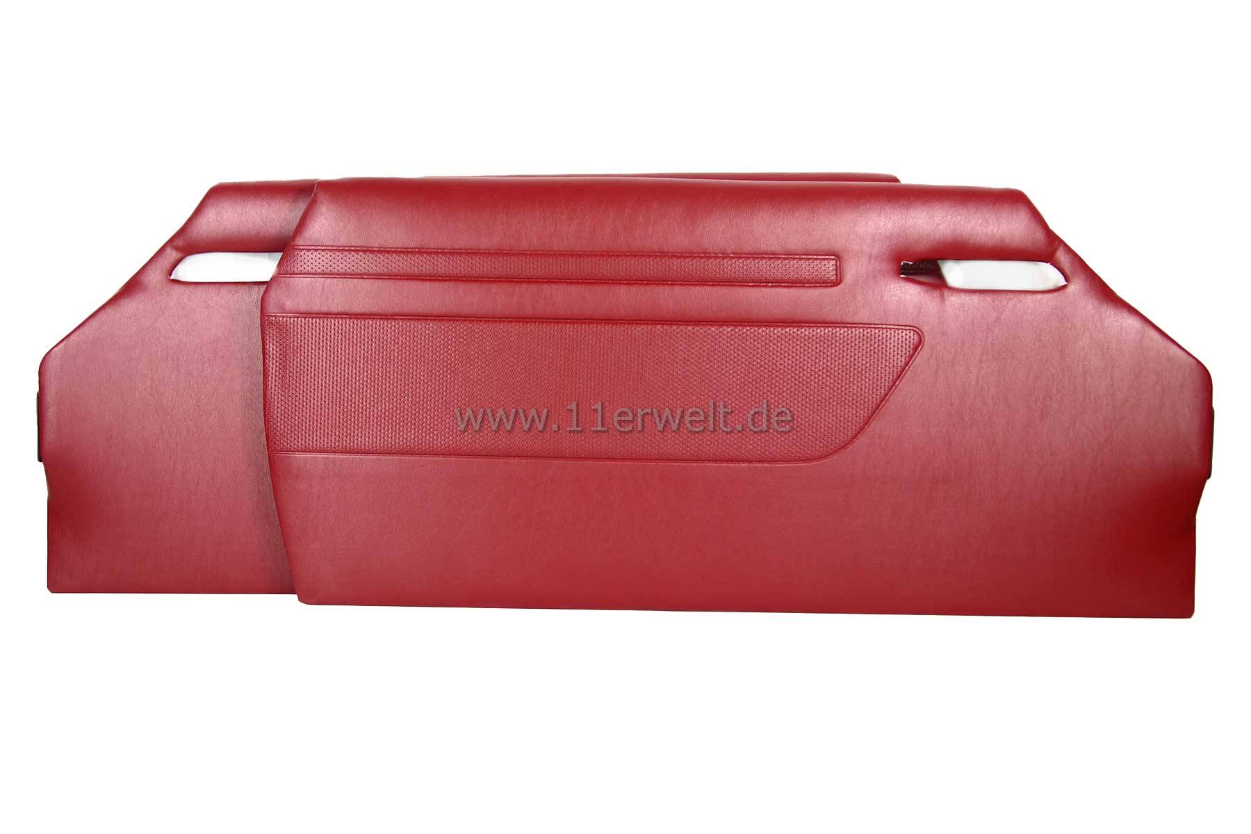 1 Set Türverkleidungen in burgund rot für Mercedes SL R107