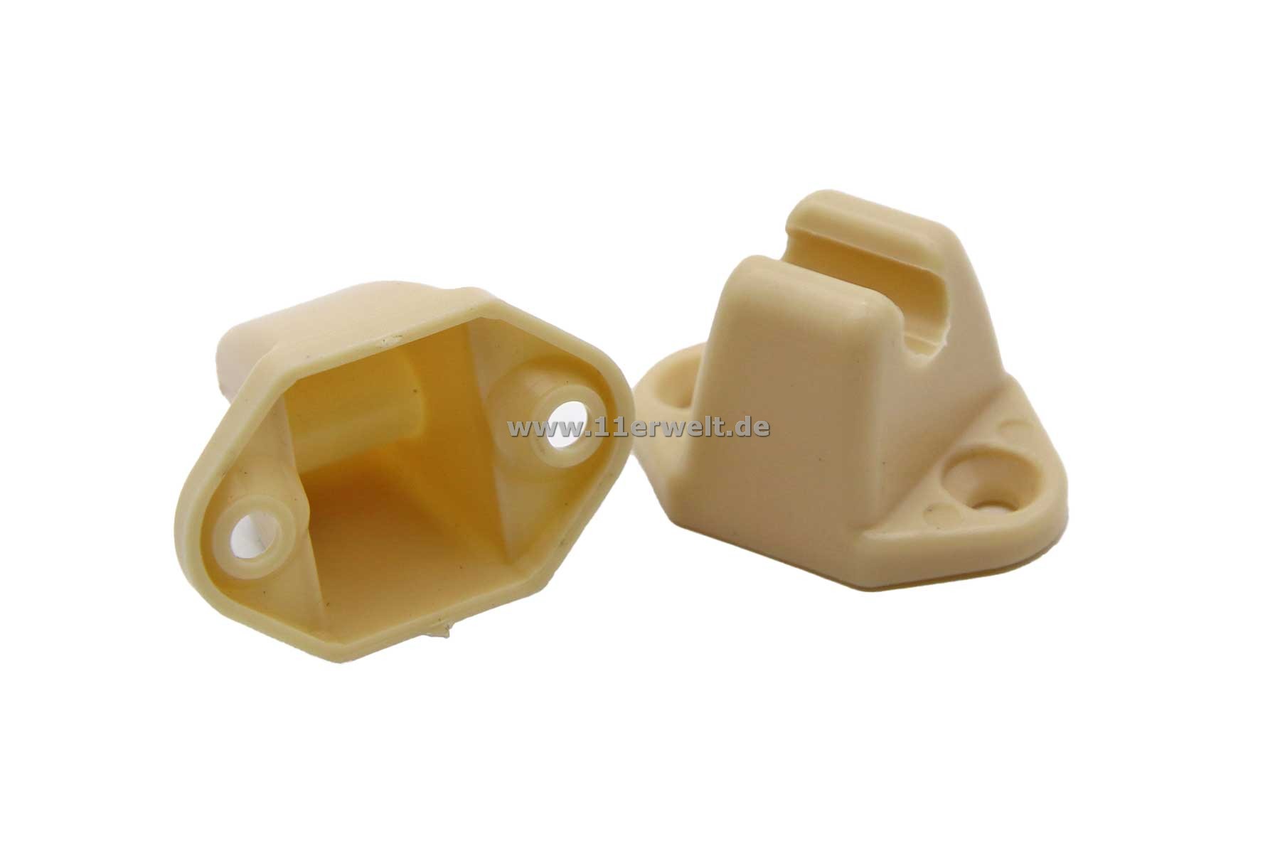 Halter - Clips zur Befestigung der Sonnenblende Mercedes W114/W115 und W108/W109 creme