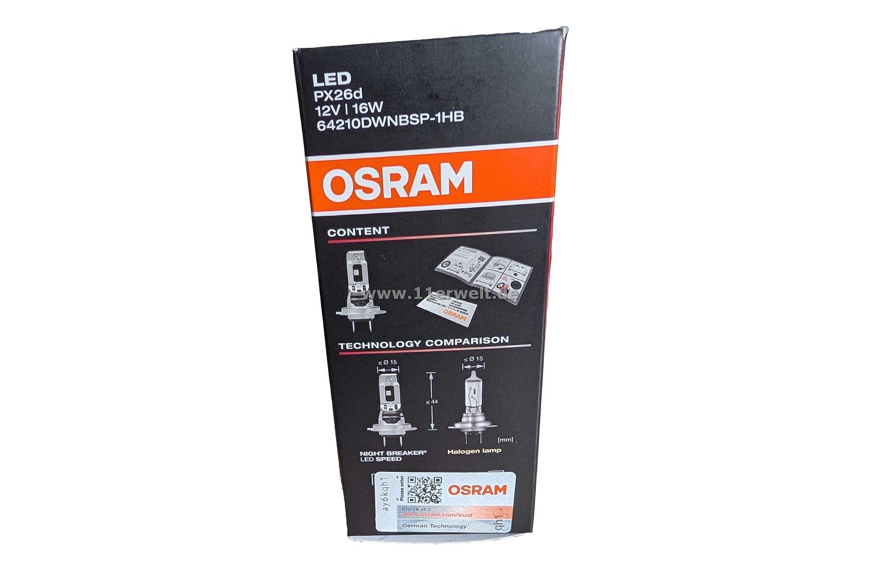 OSRAM NIGHT BREAKER H7-LED PRO 64210DWNBSP-1HB