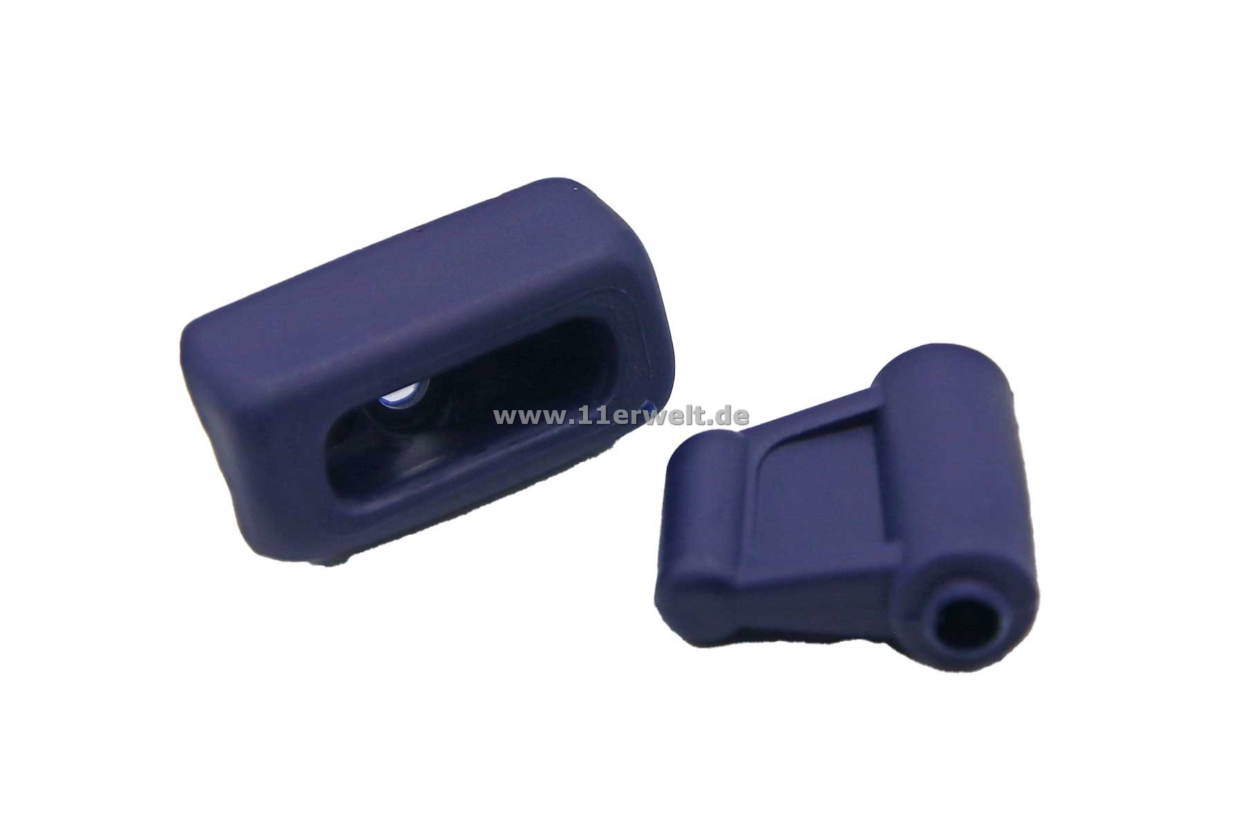 Halter - Clips zur Befestigung der Sonnenblende Mercedes R107 blau