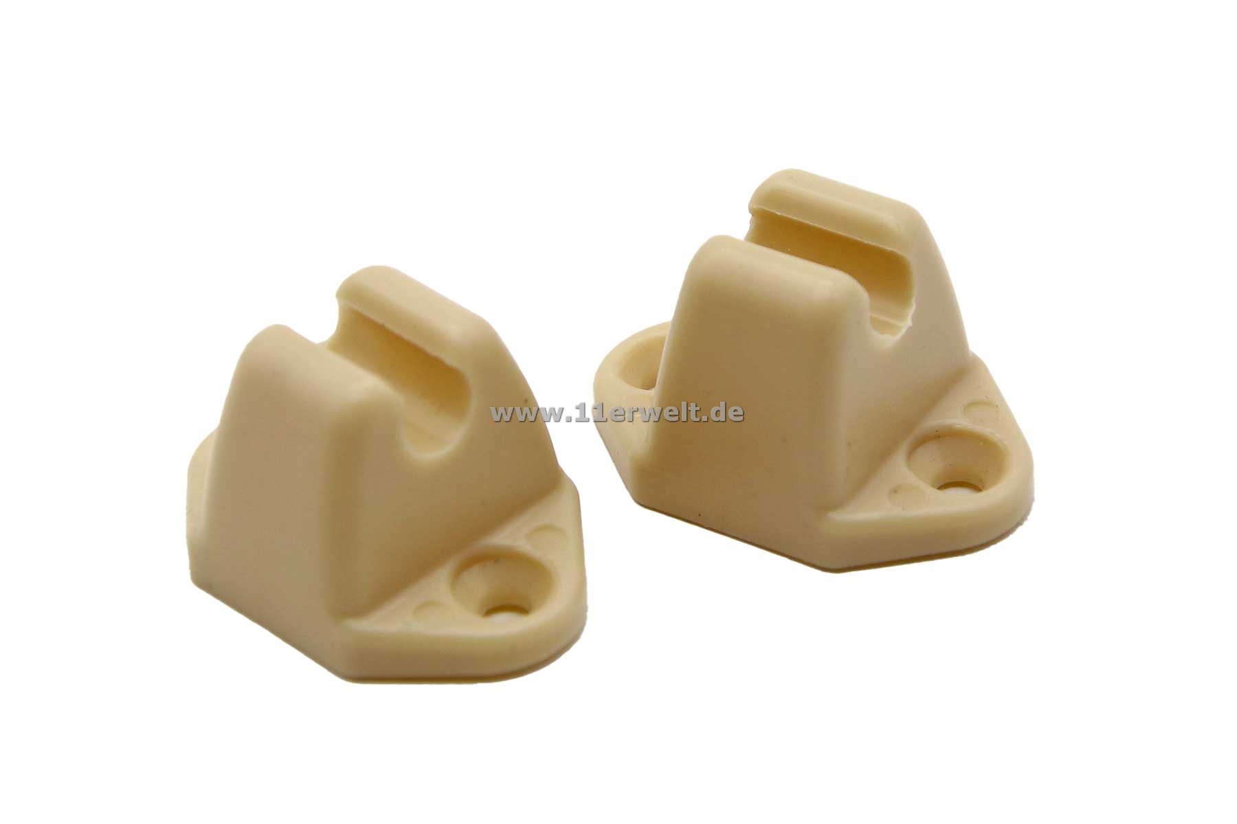 Halter - Clips zur Befestigung der Sonnenblende Mercedes W114/W115 und W108/W109 creme