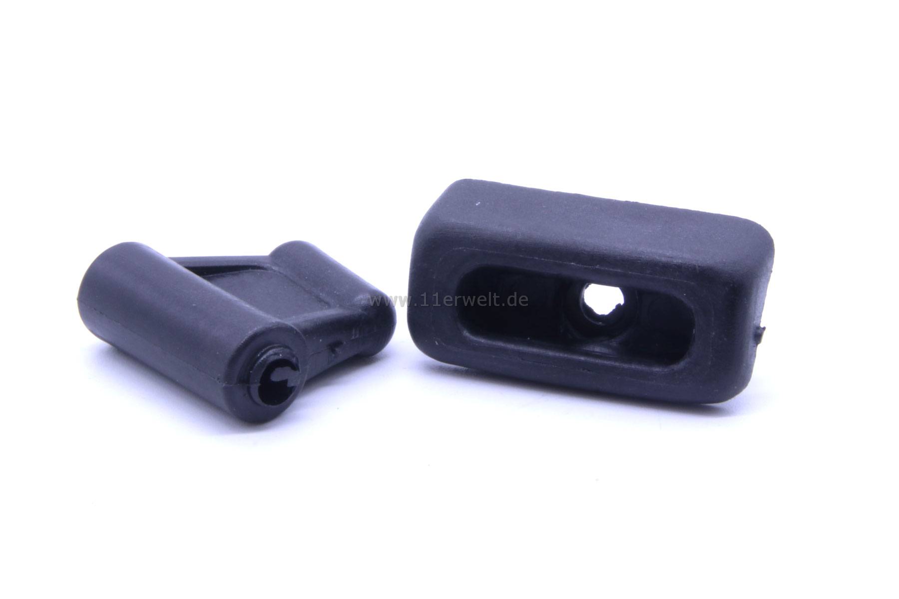 Halter - Clips zur Befestigung der Sonnenblende Mercedes R107 schwarz