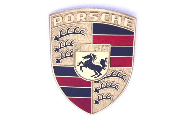 Wappen für Kofferraumdeckel Porsche 911, 928, 924, 944, 968, 959 und 964